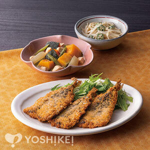 いわしの梅肉パン粉焼き