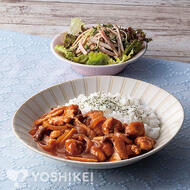 鶏肉ときのこのハヤシライス