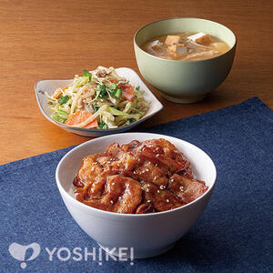 お肉屋さんが作った炭火焼風豚丼