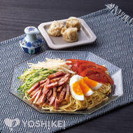 焼豚のせ!さっぱり冷やし中華
