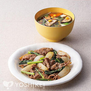 牛肉のごまみそ炒め