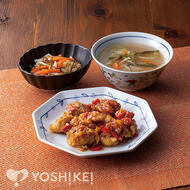 鶏のから揚げねぎソース